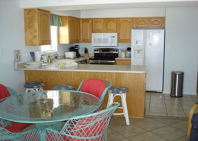Dining and kitchen