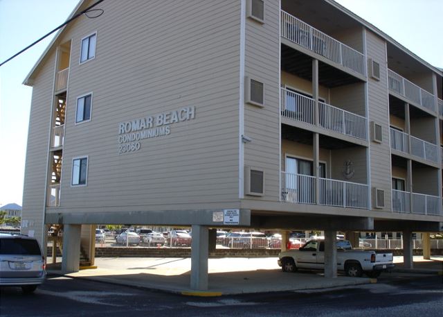 Romar Beach building from the street