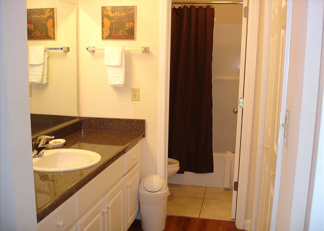 Tub area