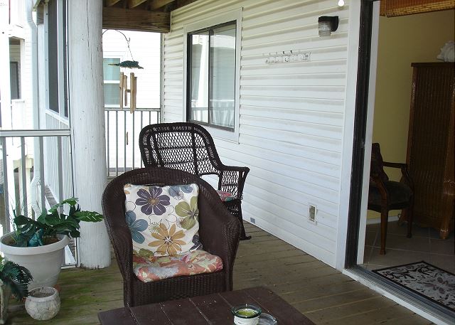 Screened porch