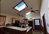 Beautiful skylights in kitchen