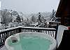 Hot tub winter