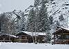 Cabins 23-25 in winter