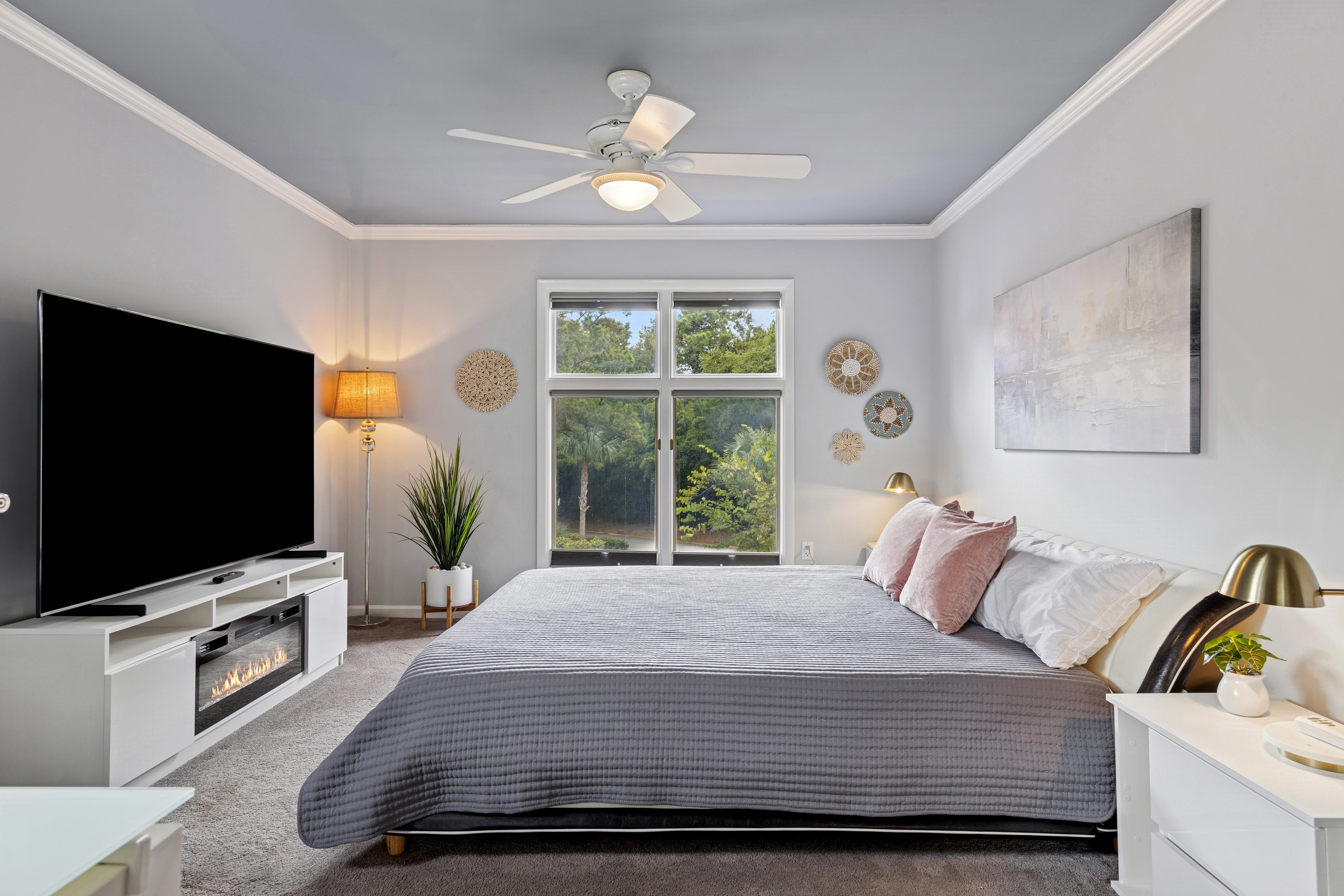 Primary Bedroom with a Soft Scandinavia Style