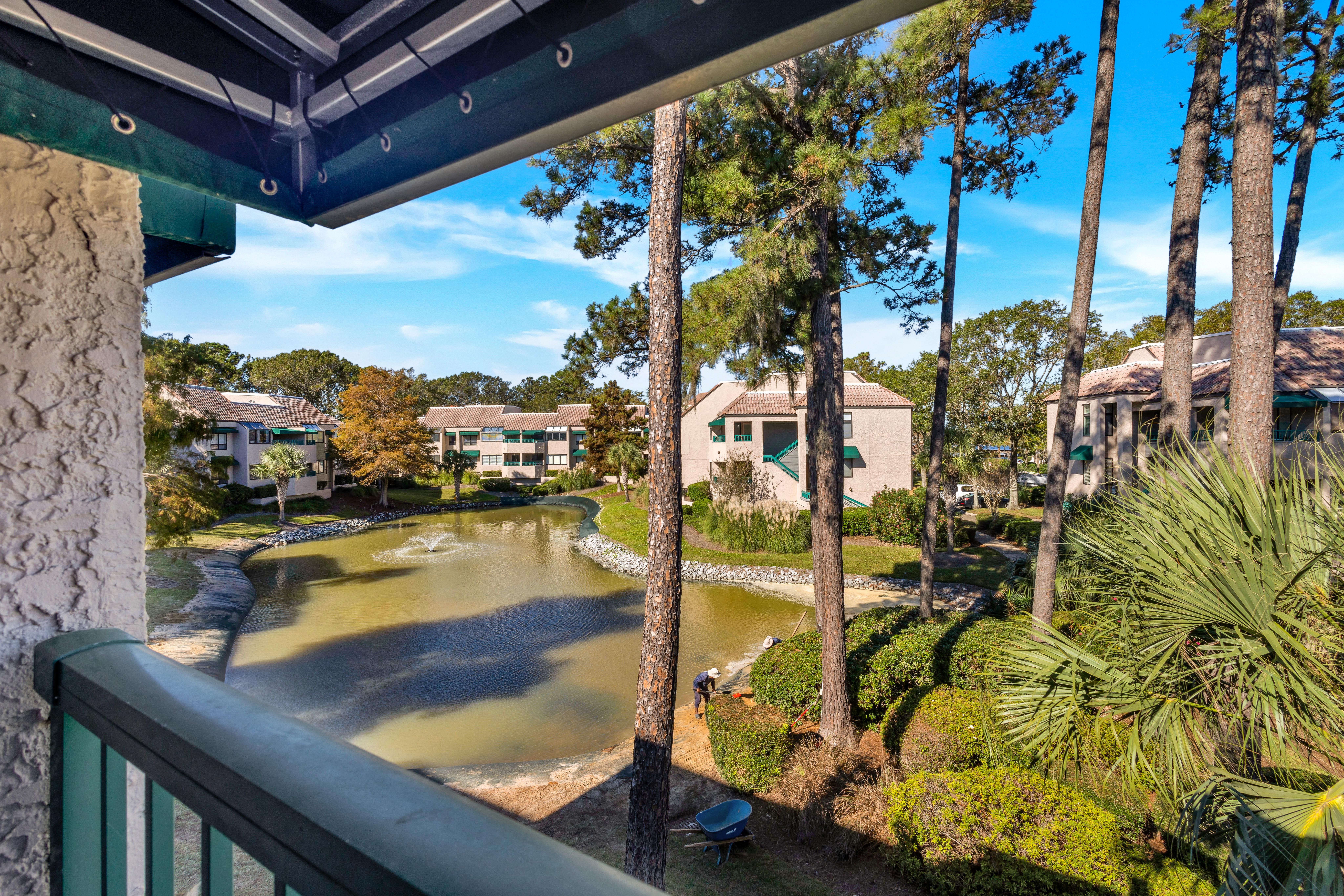 Gorgeous Pond Visible from the Villa