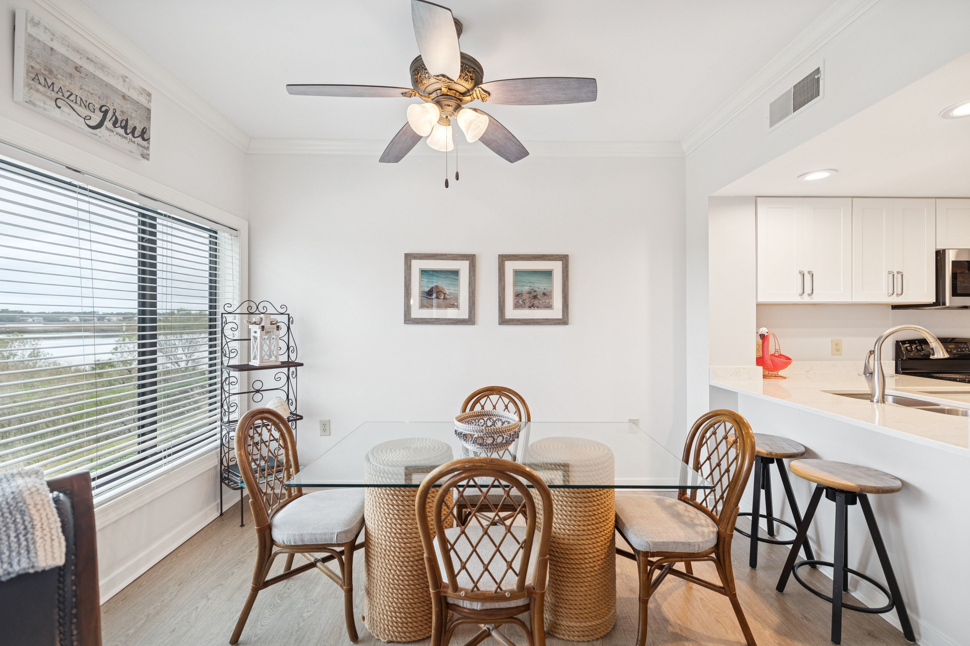 Immerse in a Conversation at the Dining Table