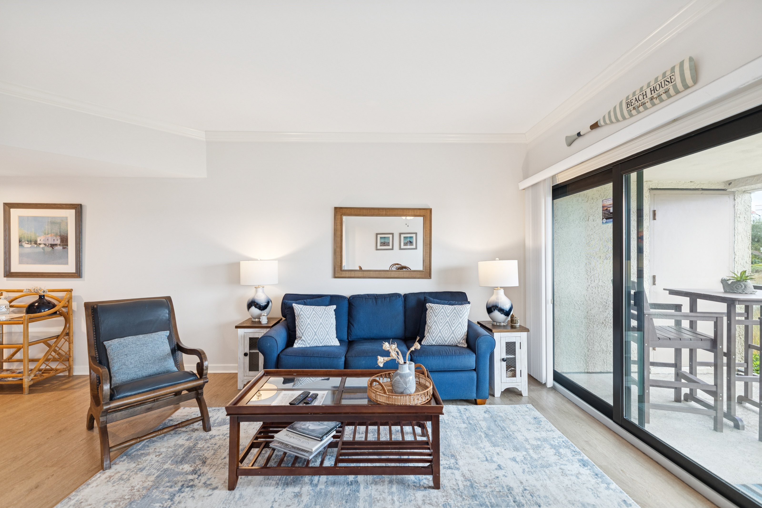 Nautical Style Living Room