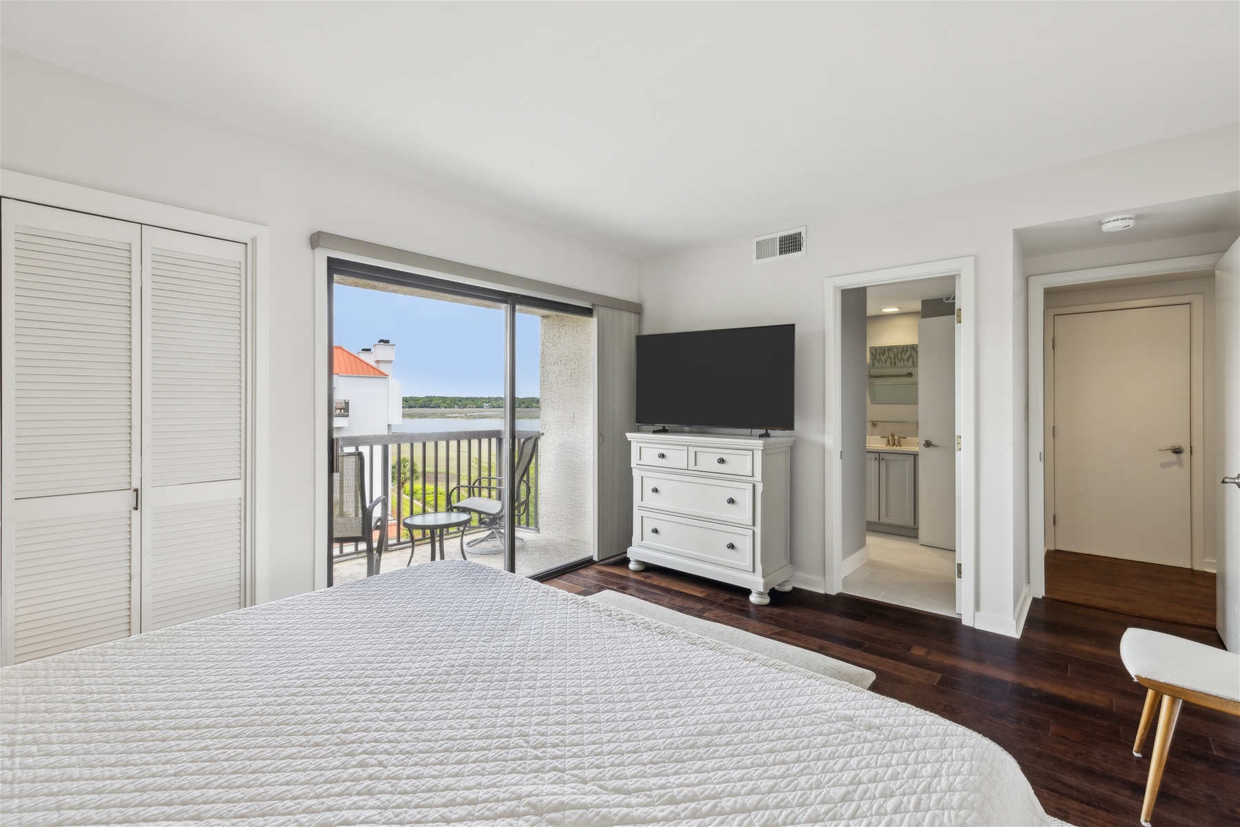 Secondary Bright Bedroom with Hardwood Floors