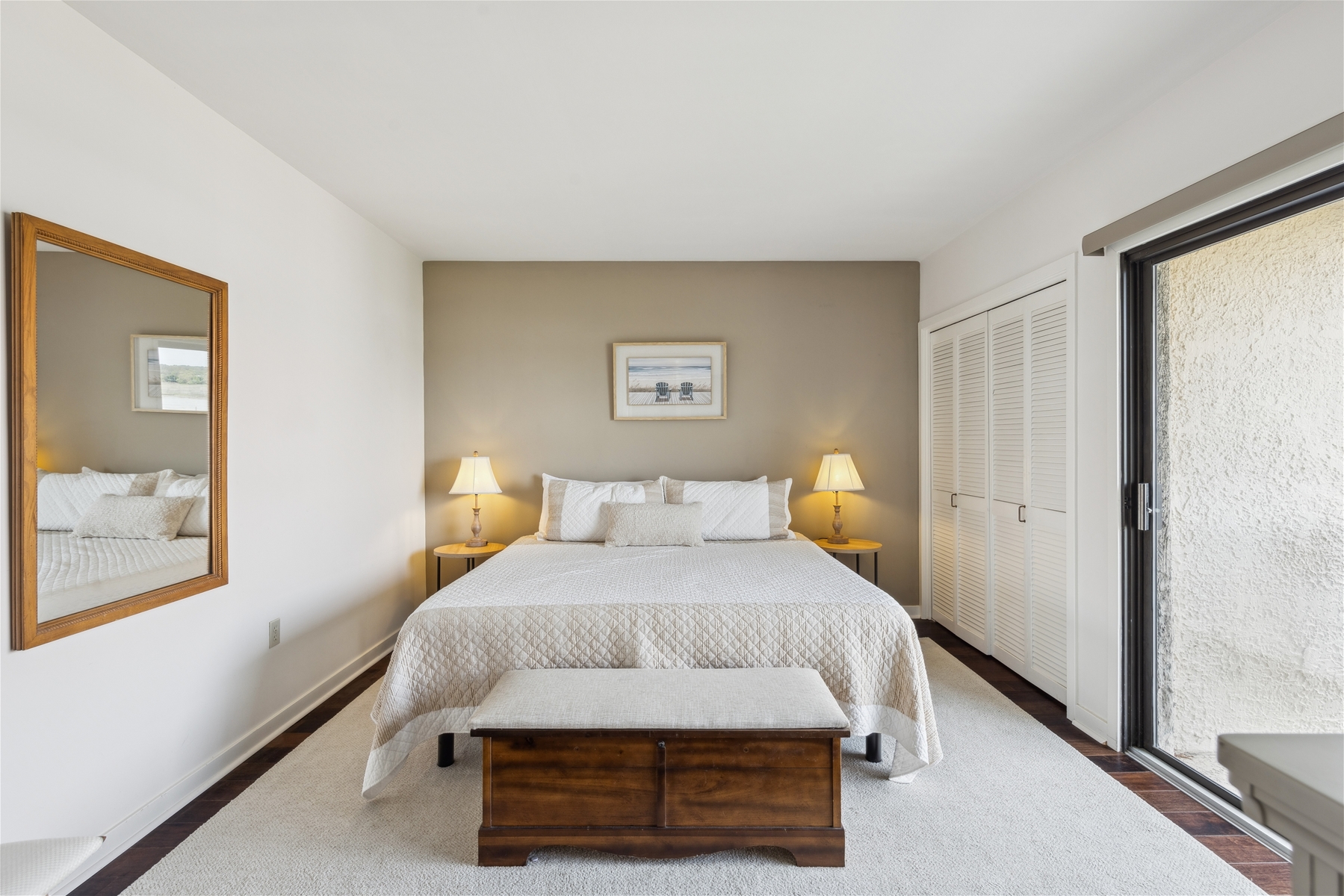 Secondary Bright Bedroom with Hardwood Floors