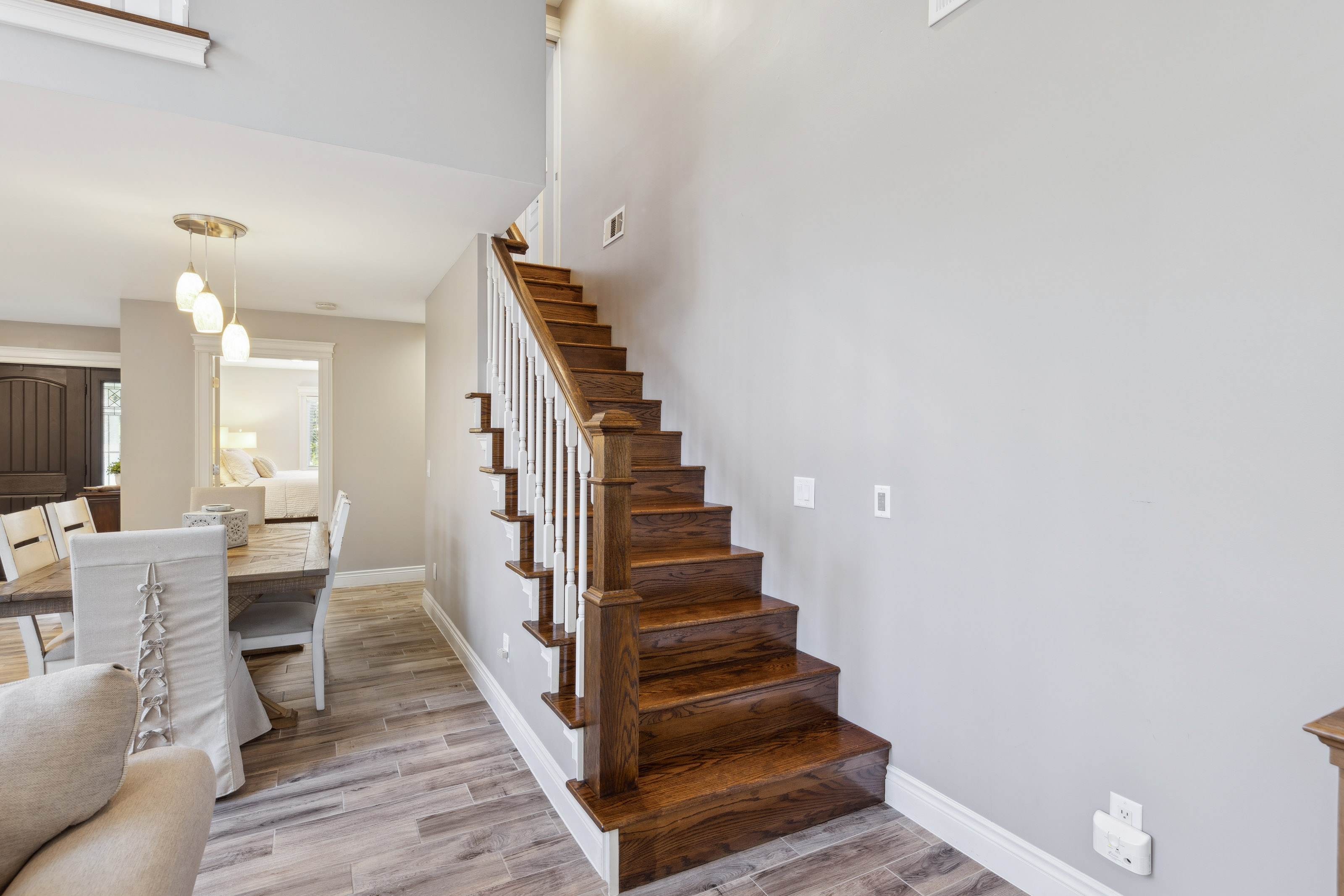 Enjoy the Stairs to Your Extra Living Space