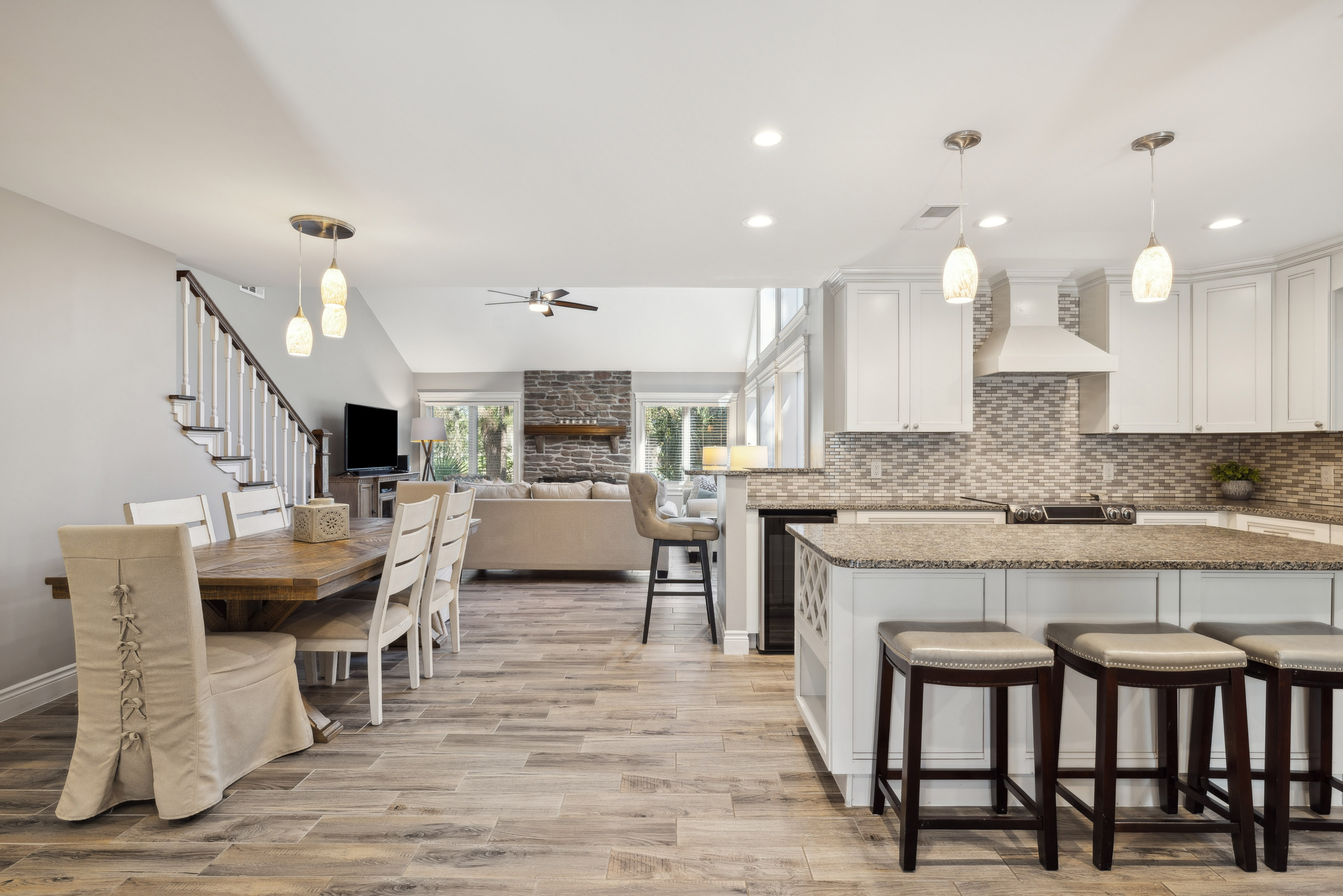 From Your Kitchen into the Dining Space