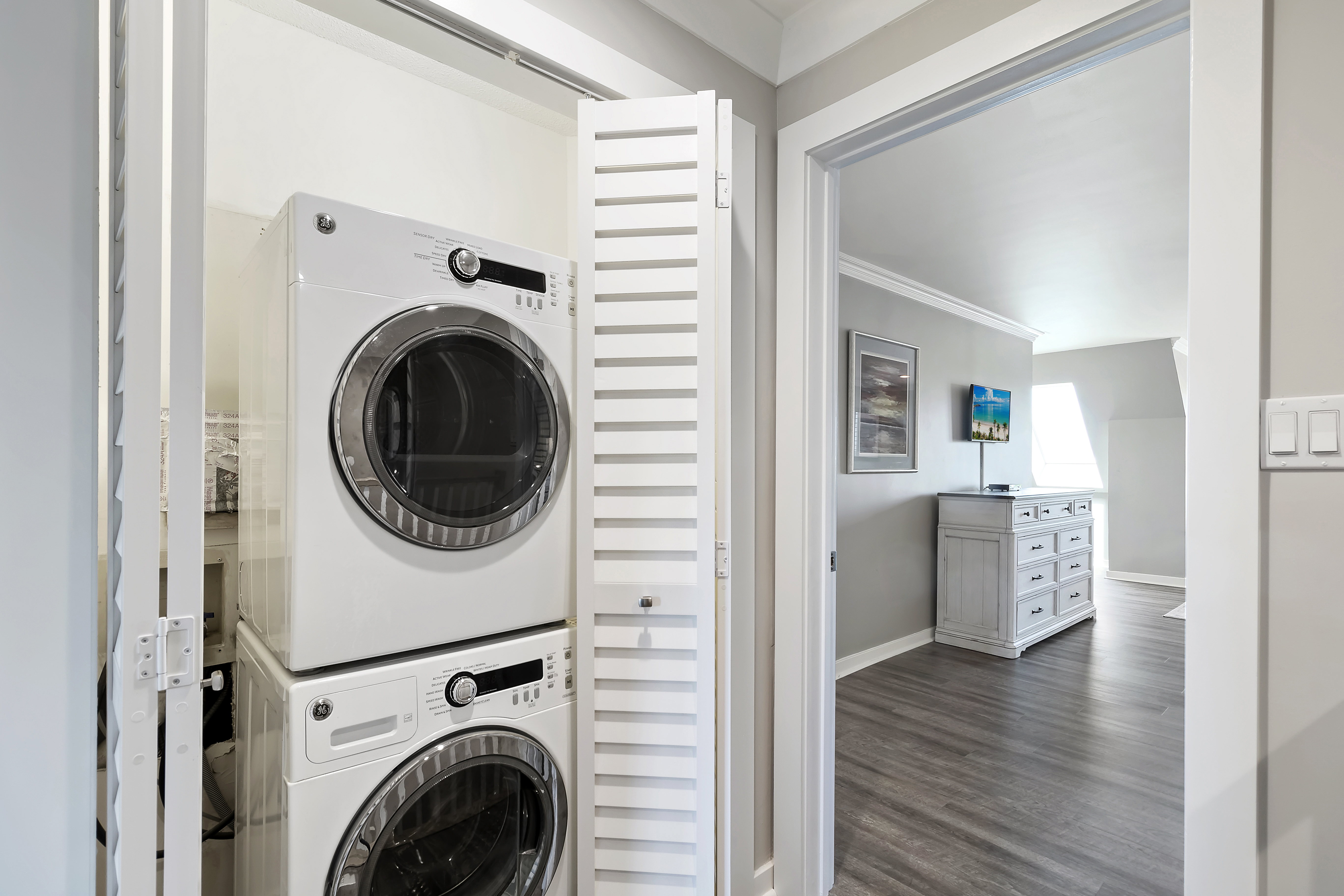 Convenient Laundry Station - Thoughtfully Equipped for Comfort