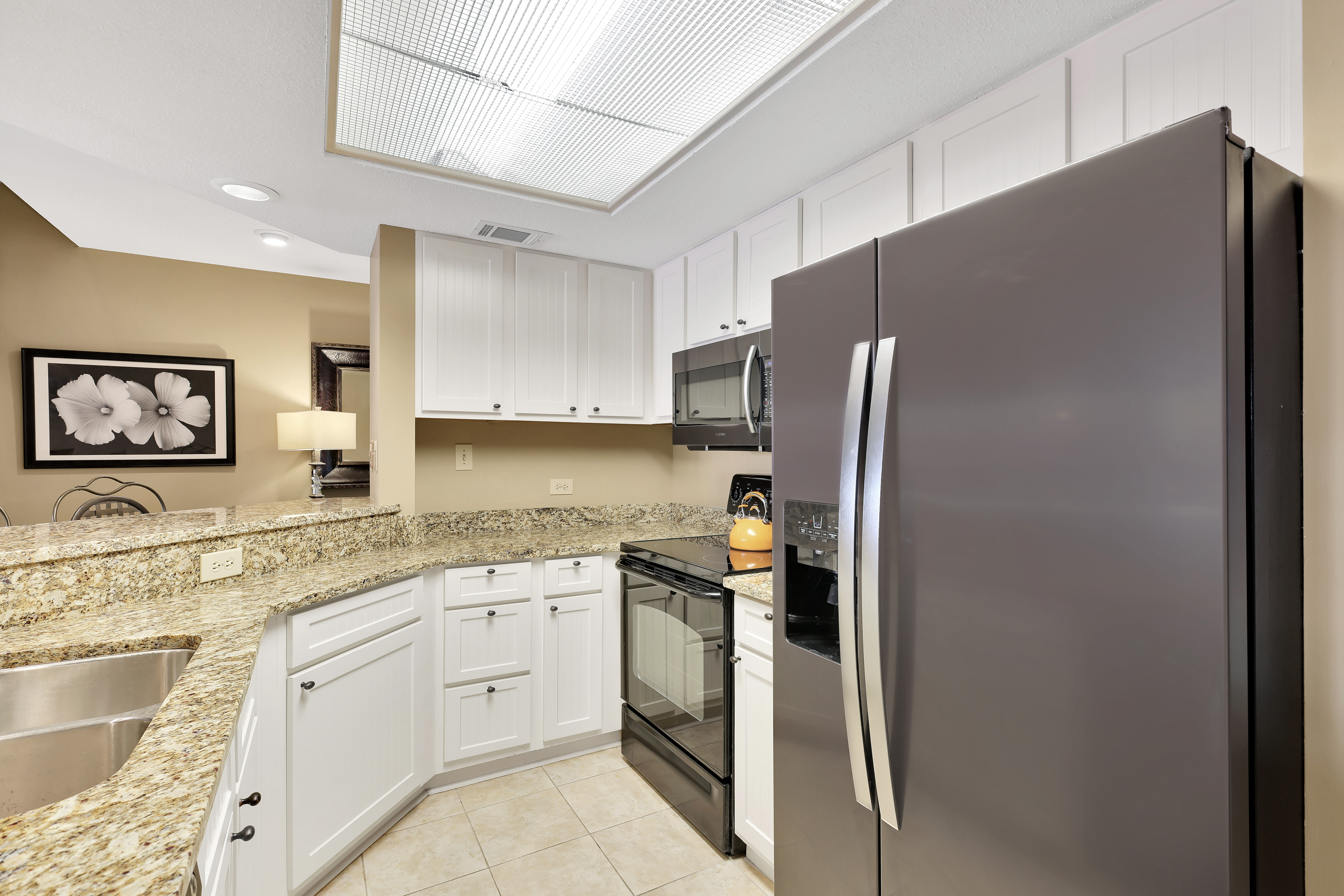 Sleek Stainless-Steel Appliances