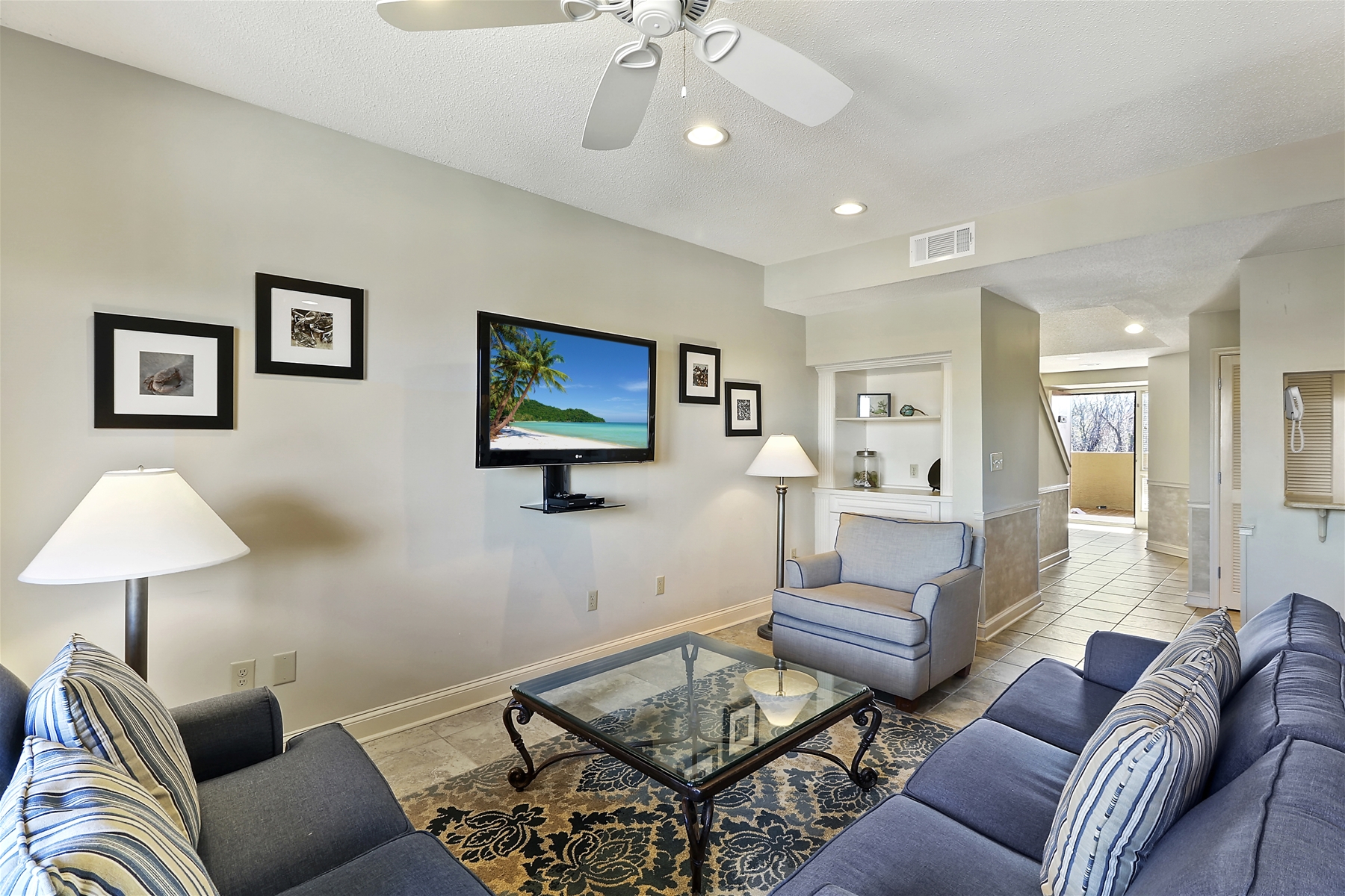 Stylish & Bright Entertainment Hub