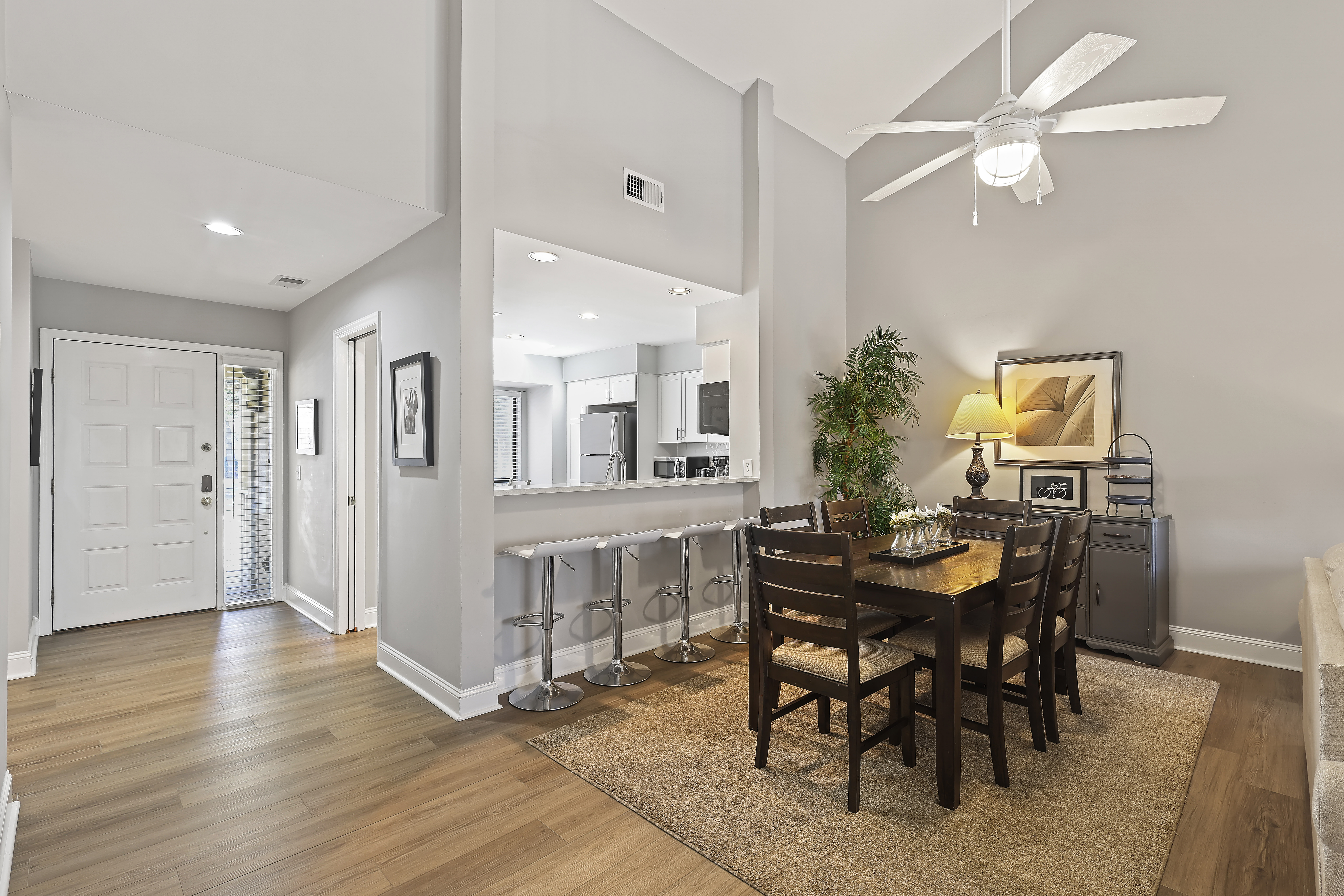 Gorgeous Kitchen and Dining Area View