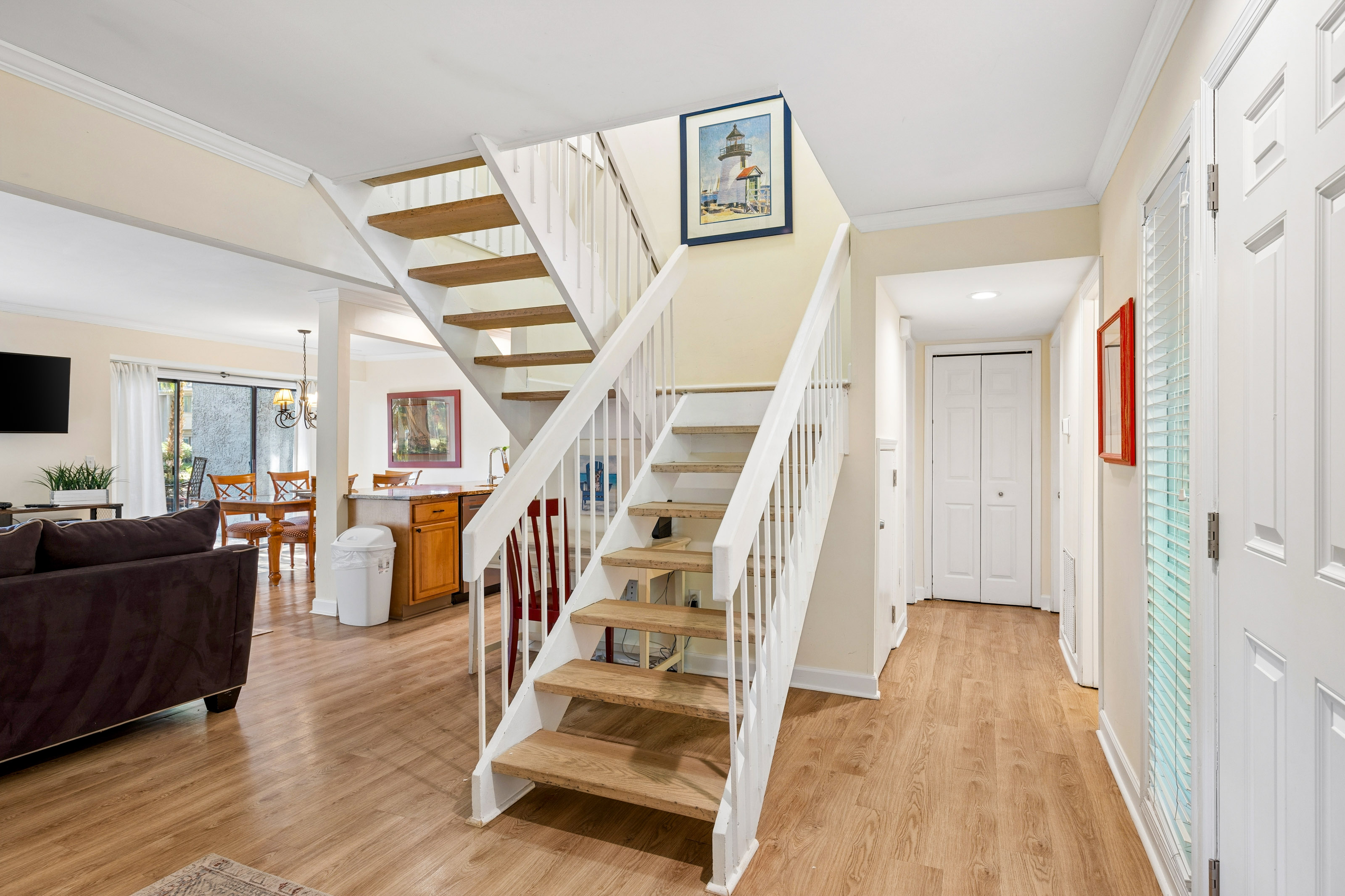 Convenient Stairway at the Front of Villa