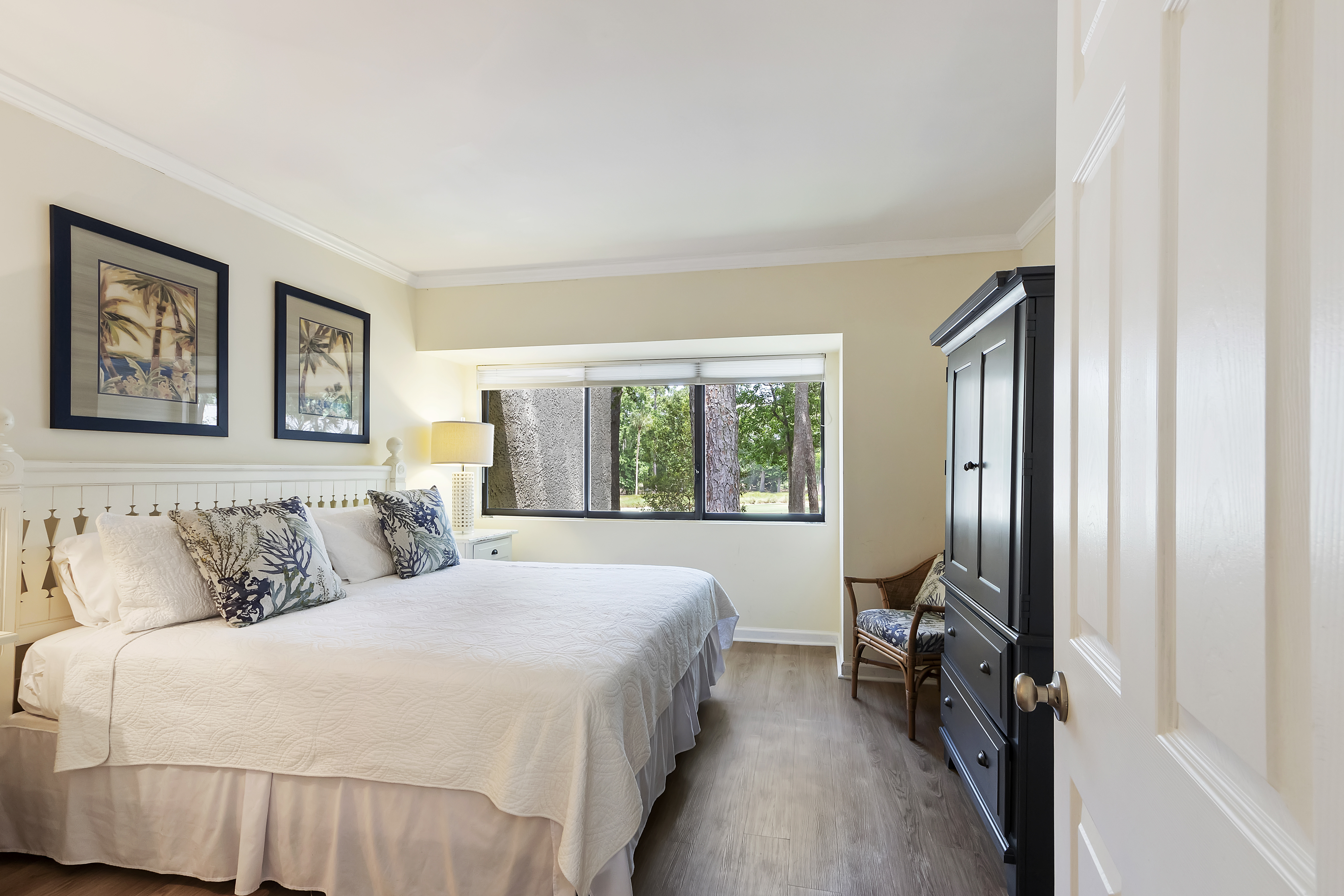 Master Bedroom Located on the First Floor