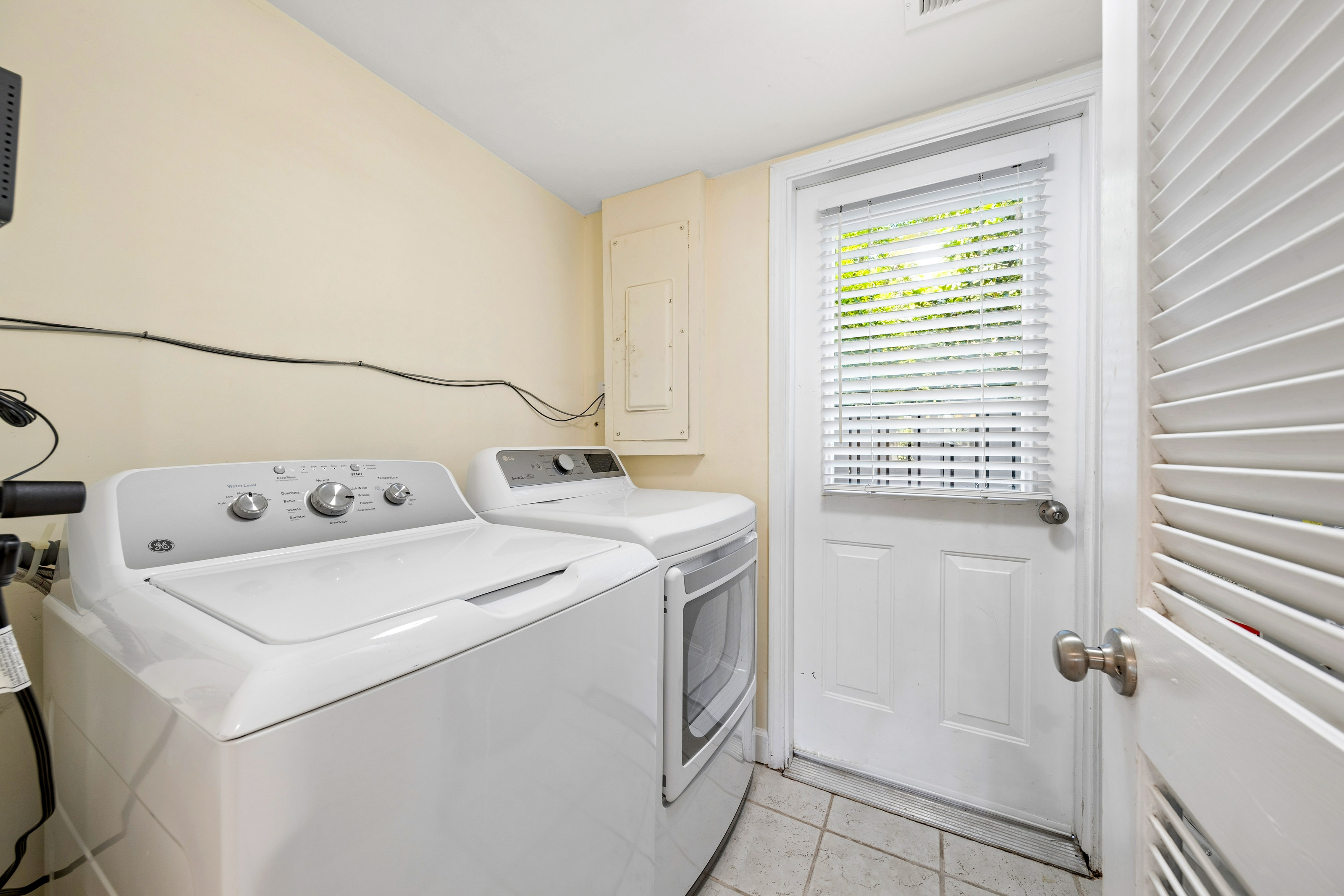 Organized Laundry Room