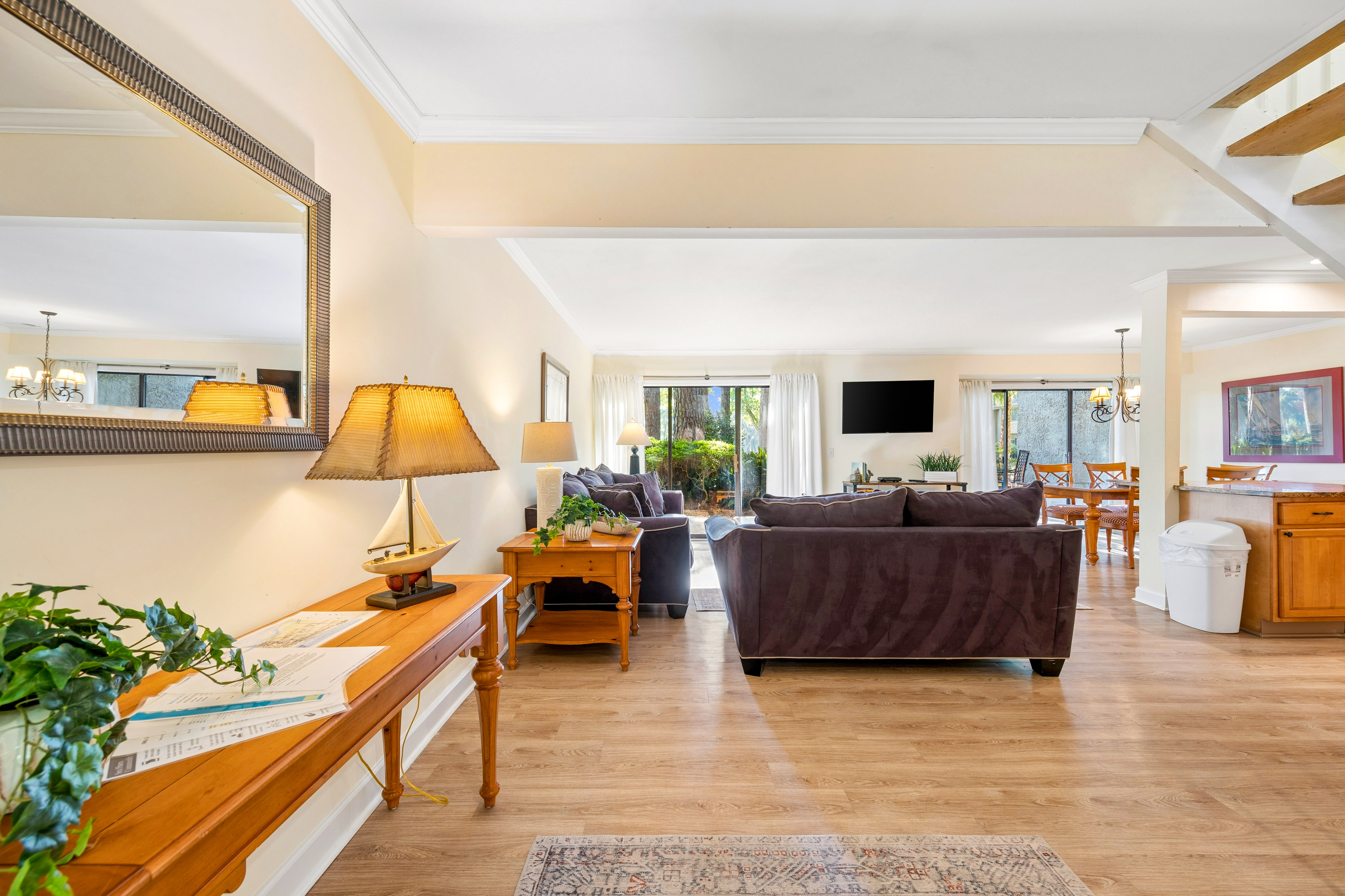 Living Room Area View