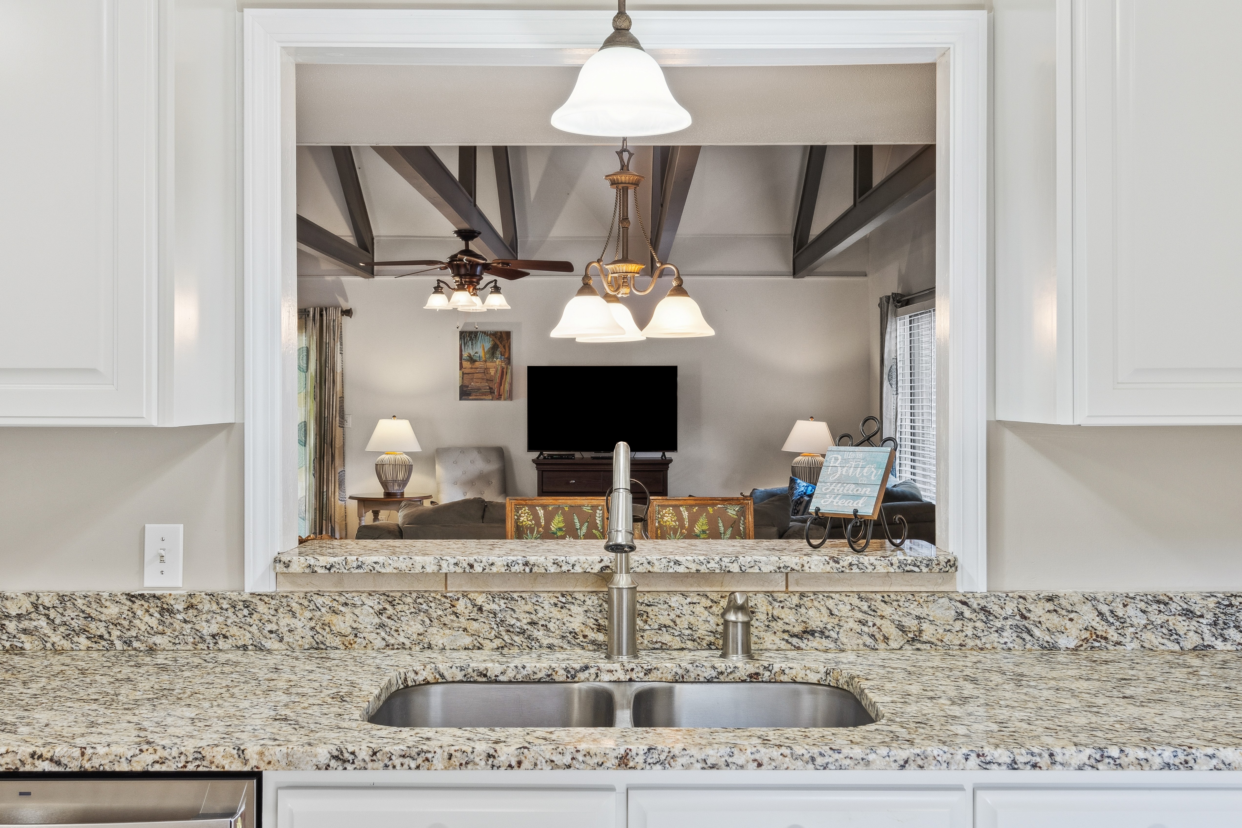 Double Basin Drop-In Sink for More Comfort