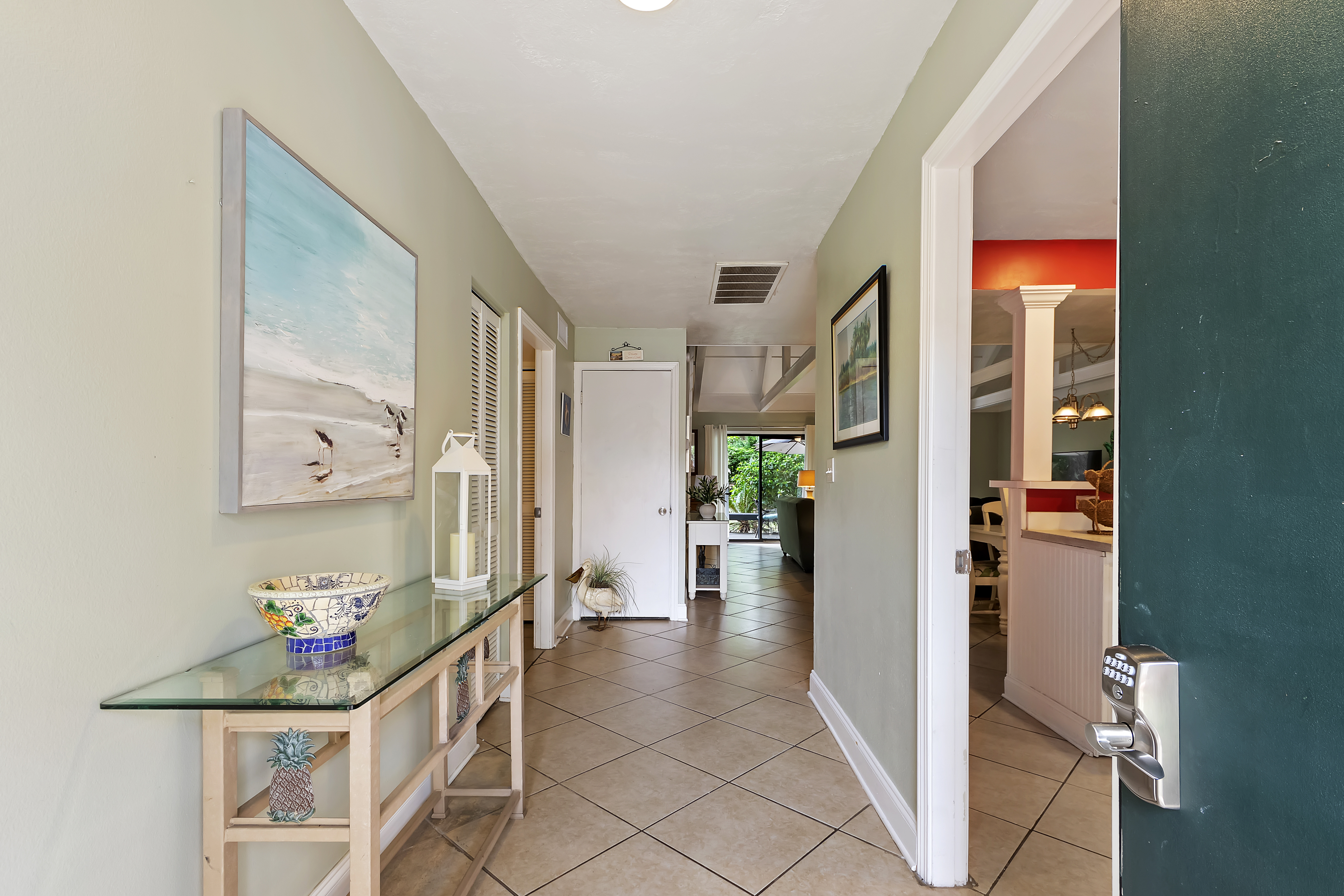 Stylish Front Door to Start Your Vacation Strong