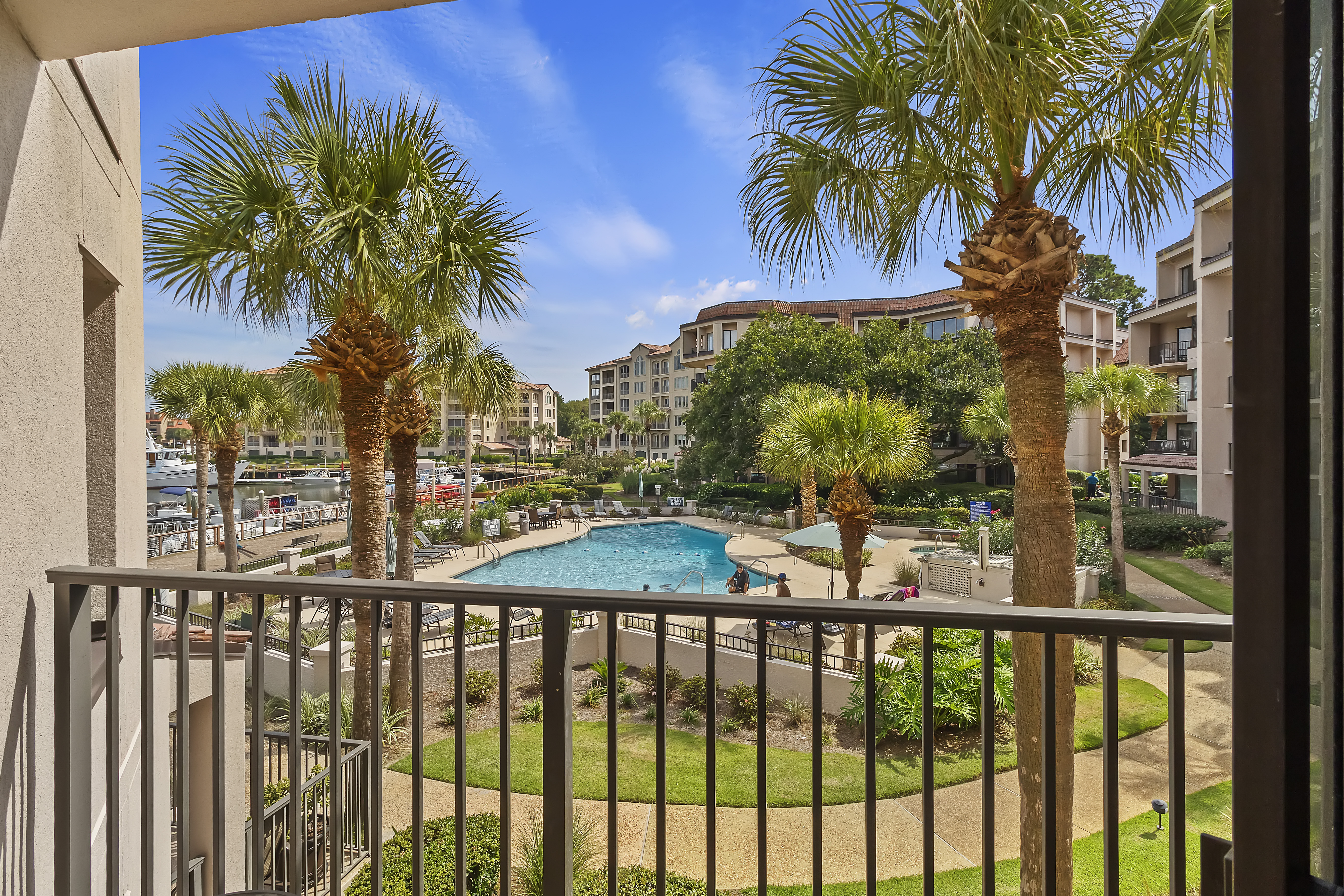 View of Pool from Secondary Bedroom