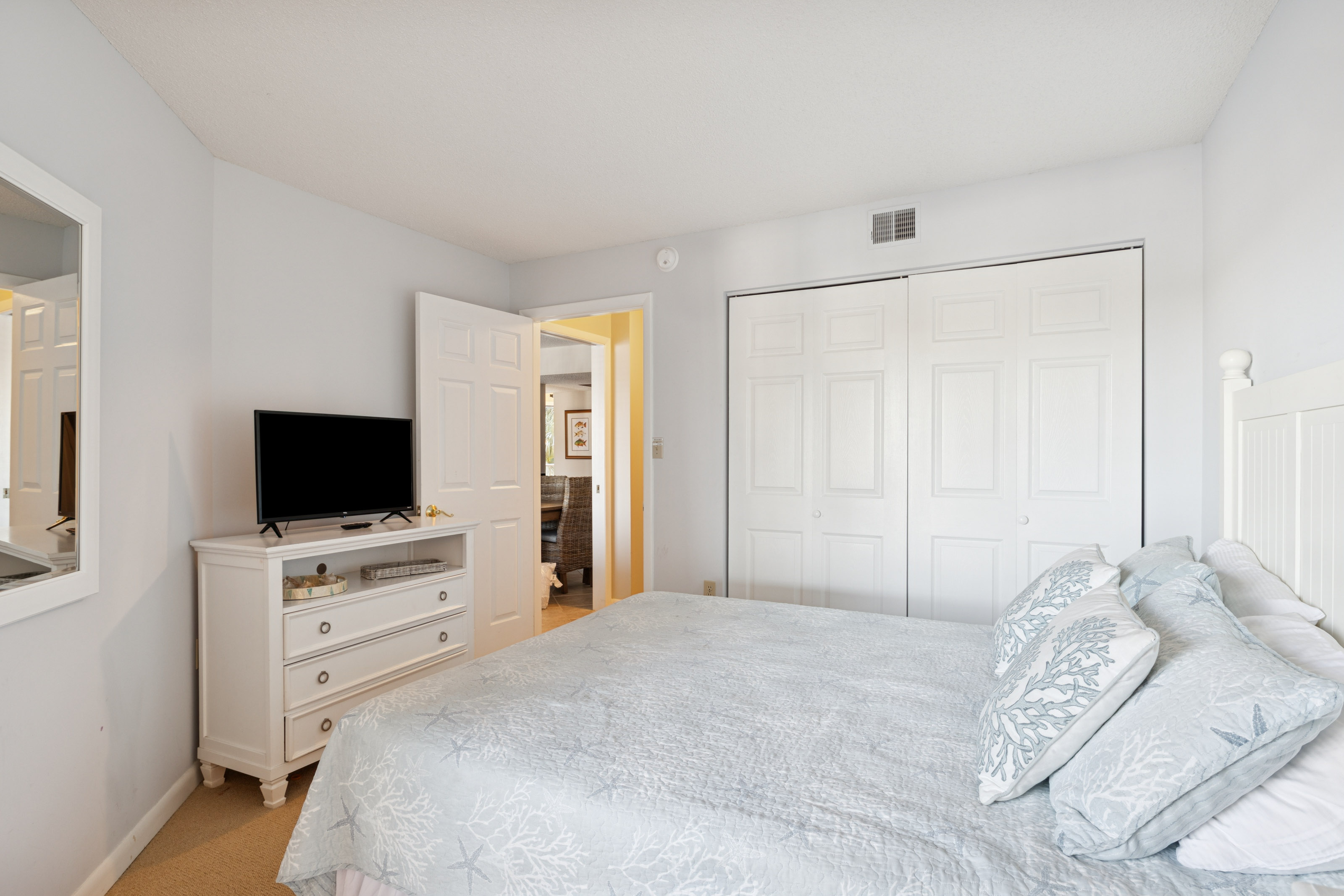 A Bedroom with Yacht Club Views