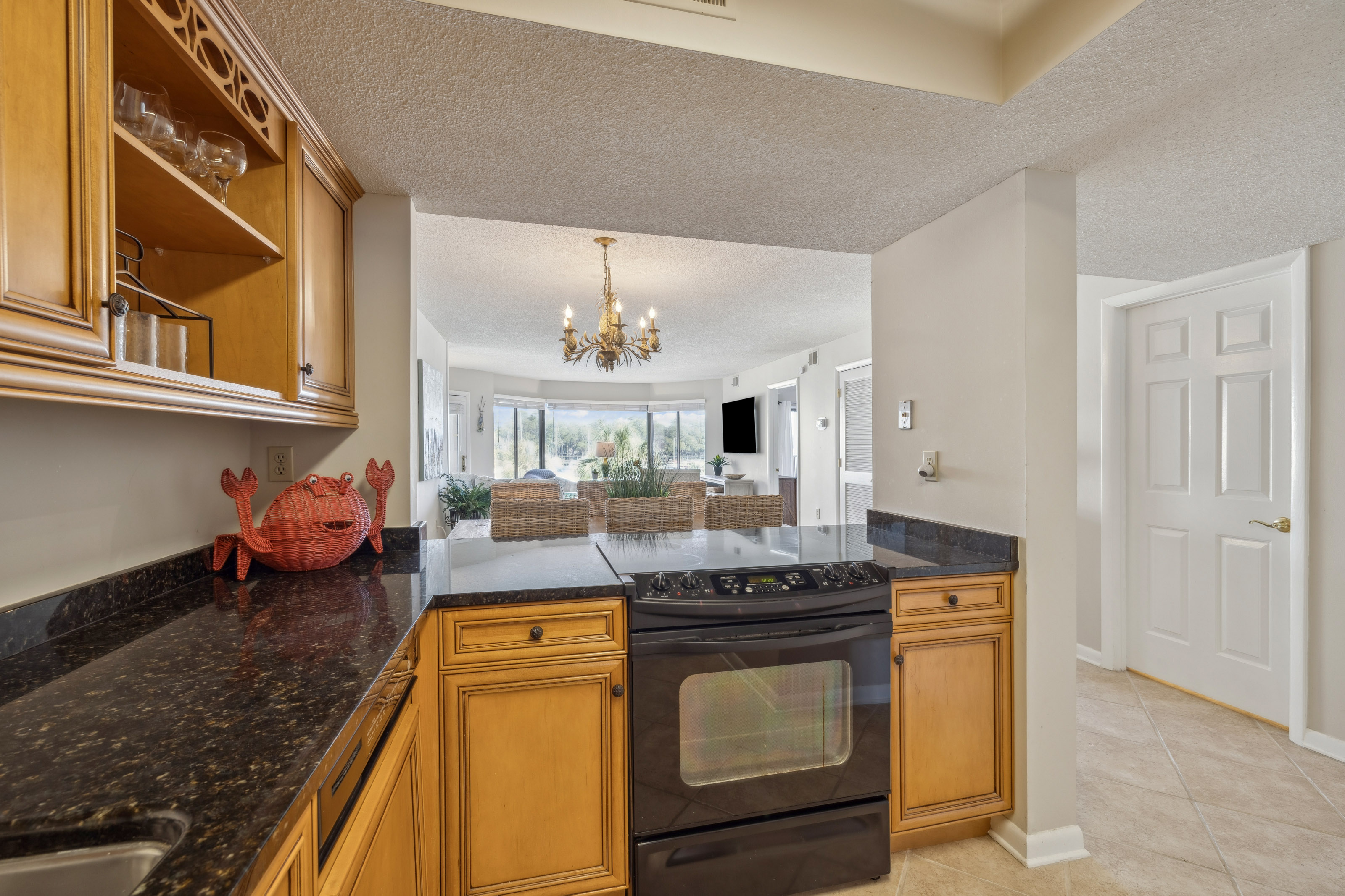 Open Layout Kitchen to Stay Connected with Family & Friend