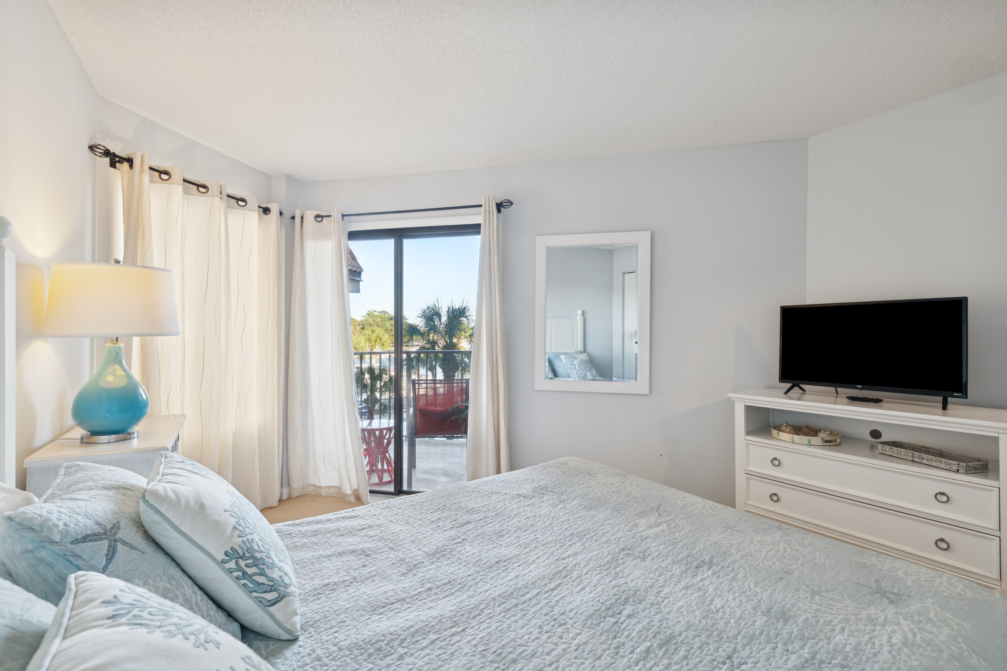 A Balcony from Guest Bedroom with a View