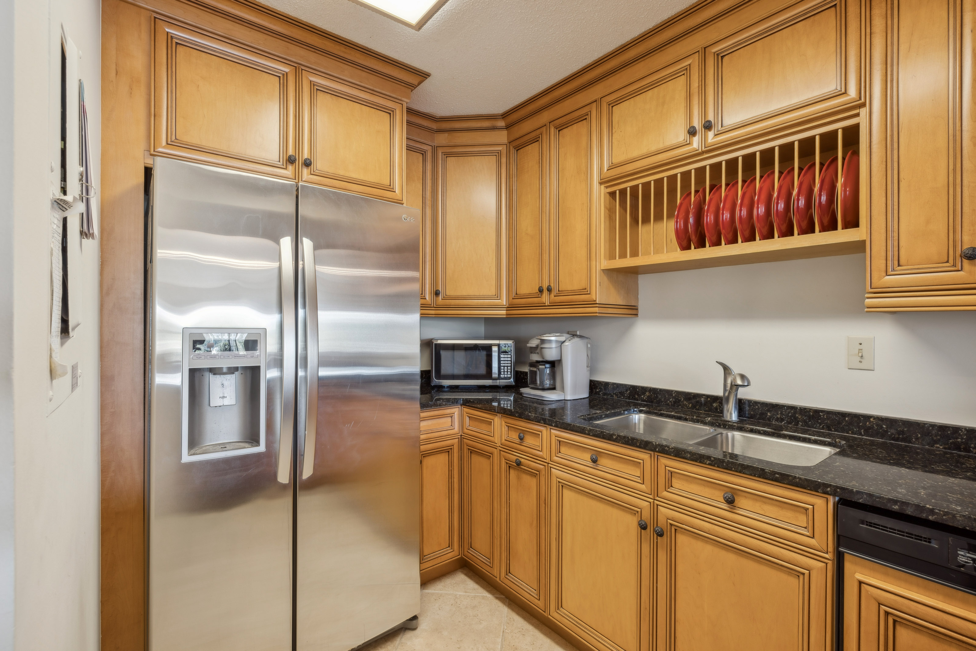 Large Stainless Steel Fridge to Stocl Up