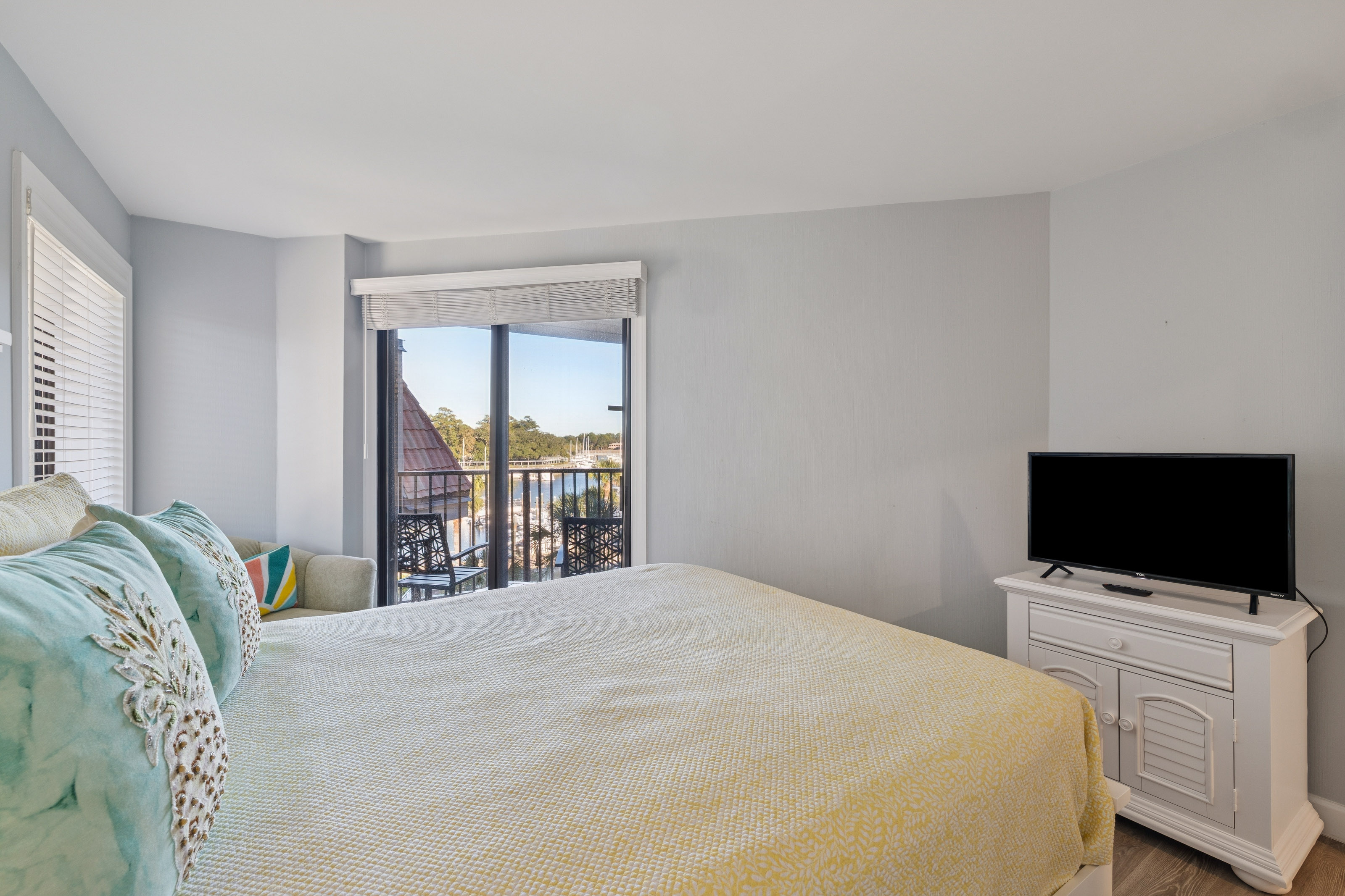 Private Balcony in Secondary Bedroom