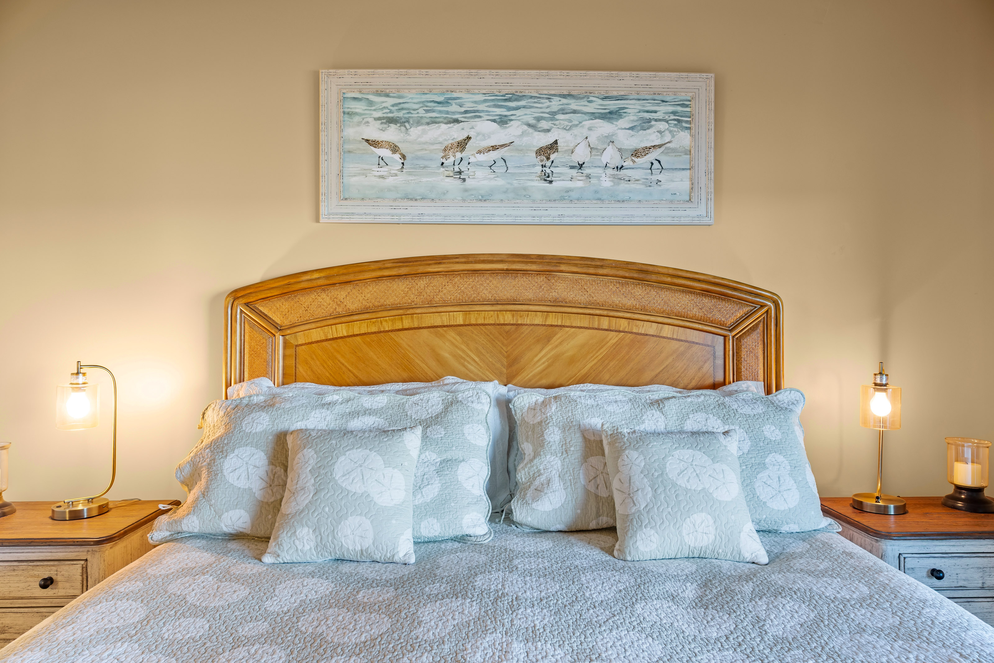 Coastal-Inspired Primary Bedroom