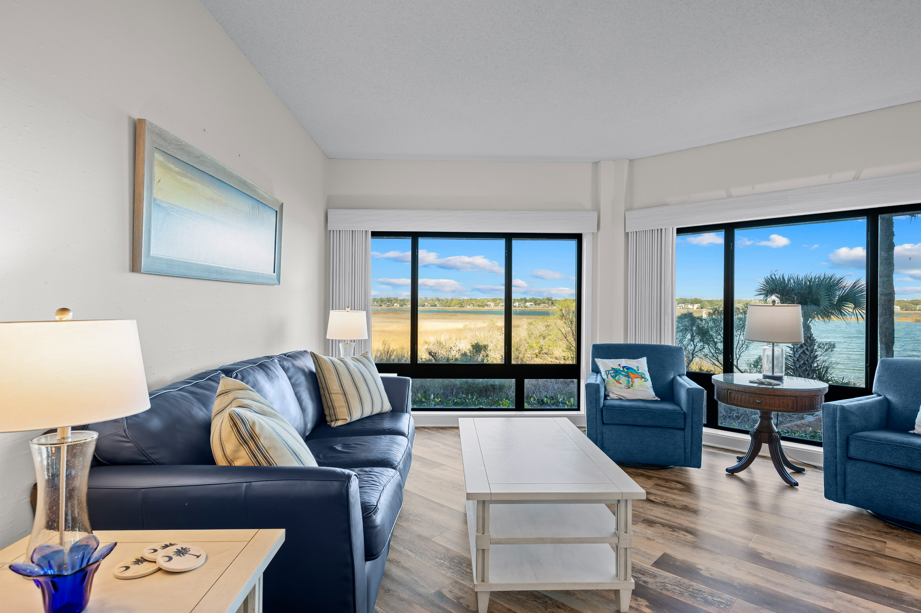 Waterfront Living Area