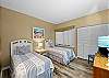 The guest bedroom provides a cozy and comfortable space for family or friends to unwind.