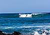 Winter surf at nearby Paniau.