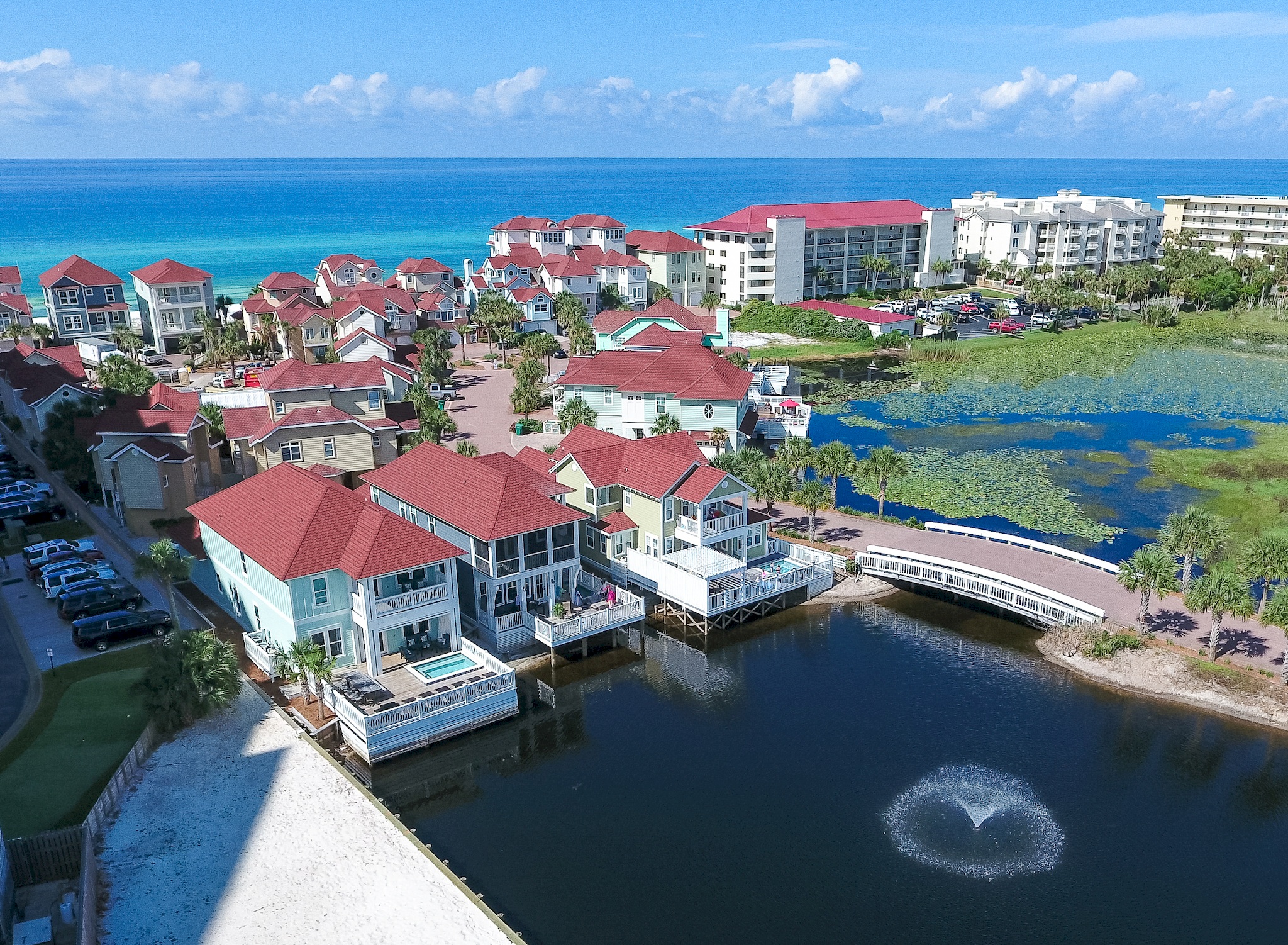 Miramar Beach "H2O" 15 Lake Court A Miramar Beach Vacation Rental