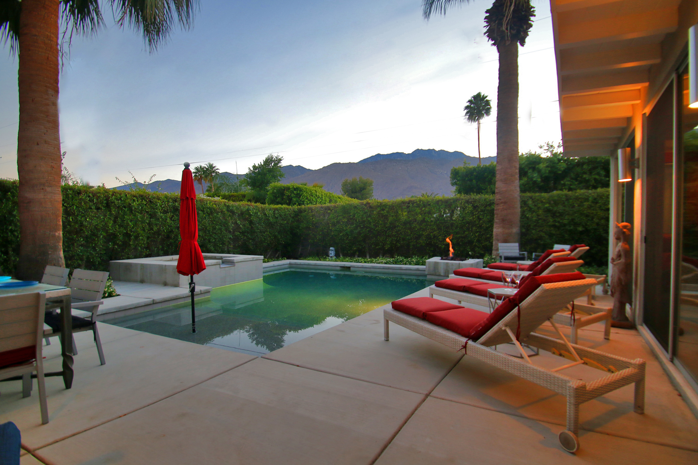 Palm Springs CA Vacation Rental Private pool and