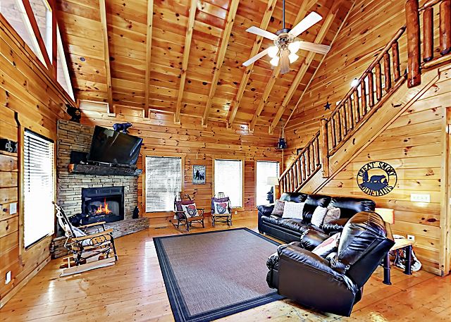 Mountain Retreat 2 Cabins W Hot Tubs Theaters Turnkey