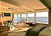 Master Suite Lounge Area w/ TV, DVD  & Private Deck