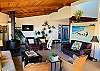 From Dining Area to Family Room- Equipped w/ Bluetooth Speakers,Smart TV, DVD player