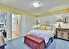 Master Queen Suite w/ T.V. and Upper Deck 
(2nd level)