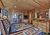 Lower Back King Suite, w/ Patio to Backyard