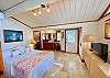 Queen Suite 2nd Level w/ Ocean Views, Own Additional Entry, T.V. and IHome Bluetooth Speaker Clock