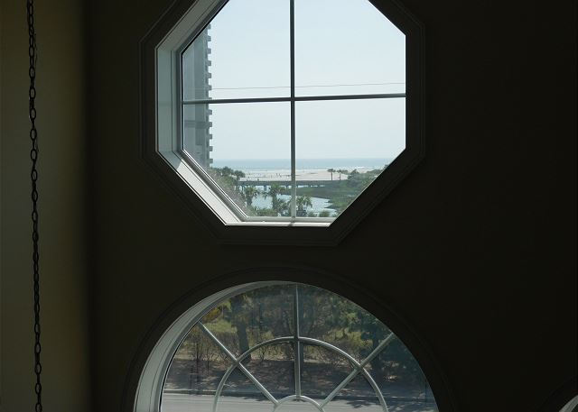 View of Beach from Windows