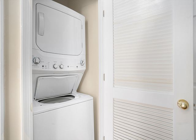 Washer/Dryer Area in Condo