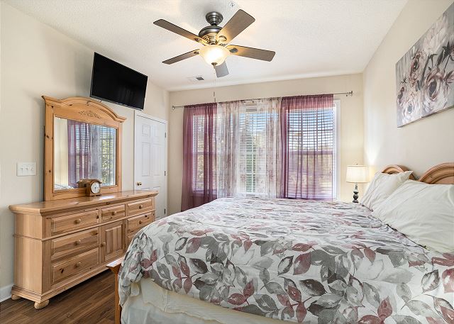 Primary Bedroom with King Size Bed