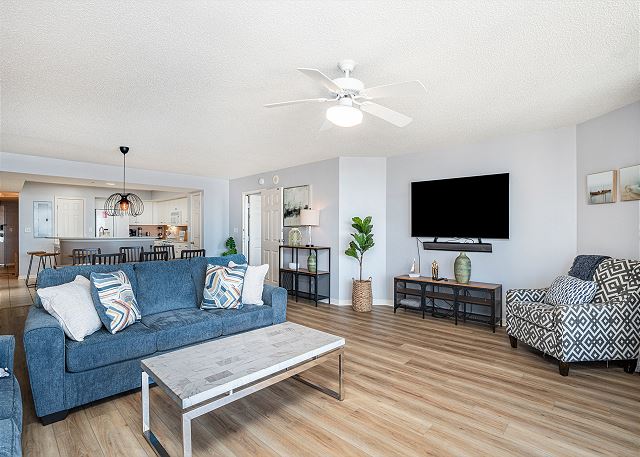 Living Room Area with TV