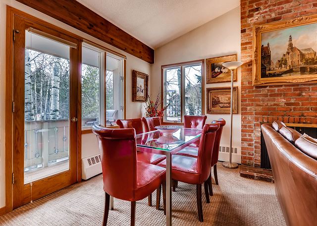 Vail Trails East 6, 2BD + Loft Condo on East side Vail Village