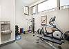 Small personal area to get a light work out in