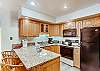 Kitchen with all the necessary items to entertain and  enjoy cooking with family and friends